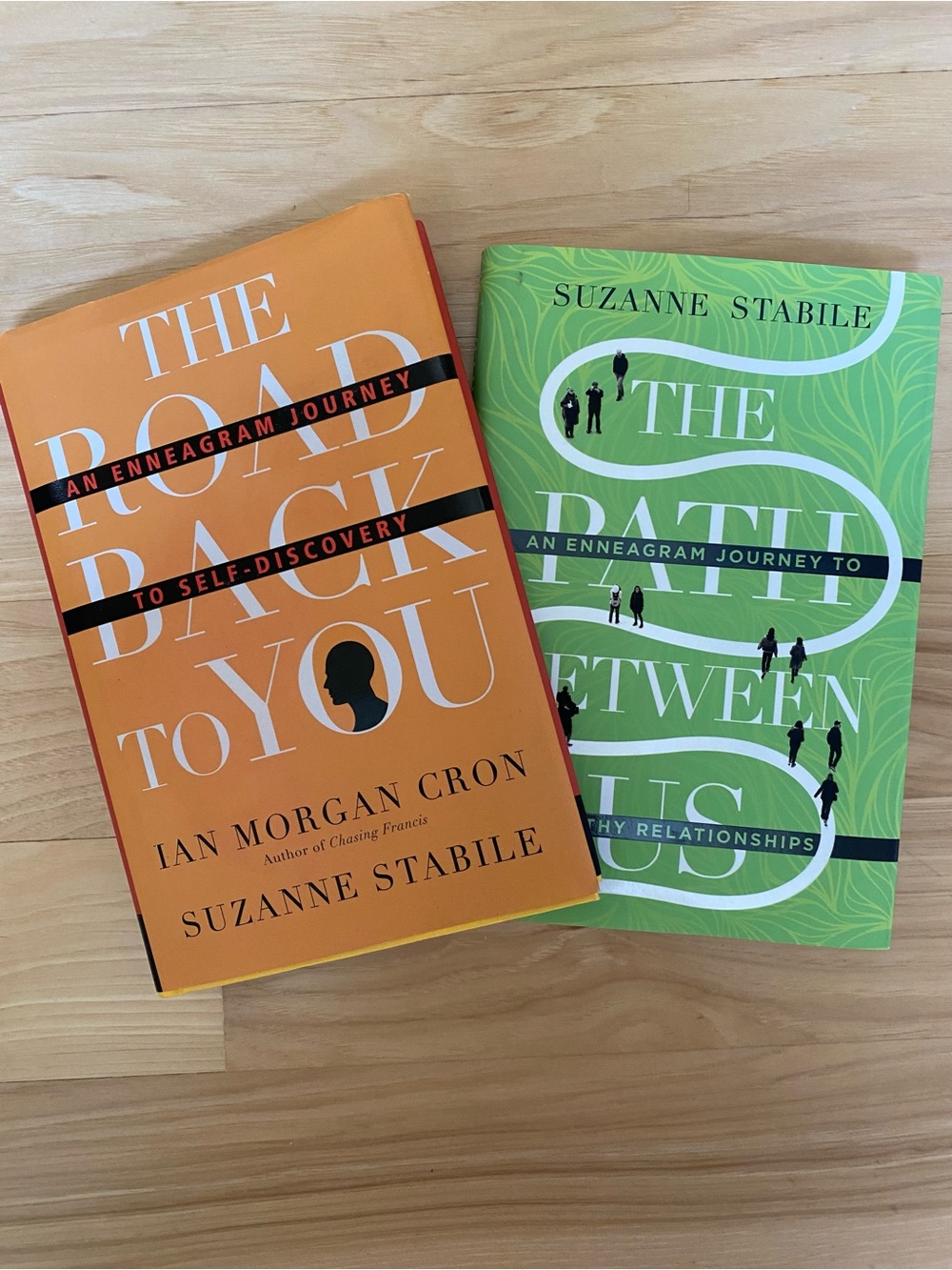 The Road Back to You & The Road Between Us Enneagram Books Hardcover Used